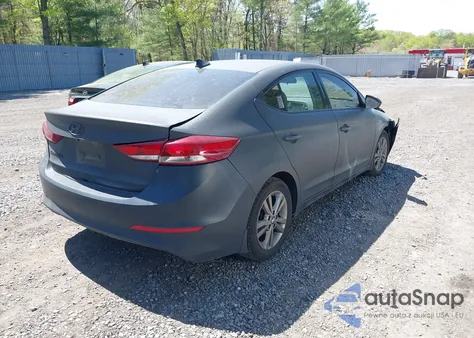2018 Hyundai Elantra Sel from USA, damaged, VIN 5NPD84LF6JH310627